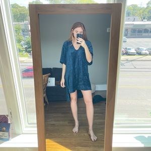 Free People Velvet Shirt